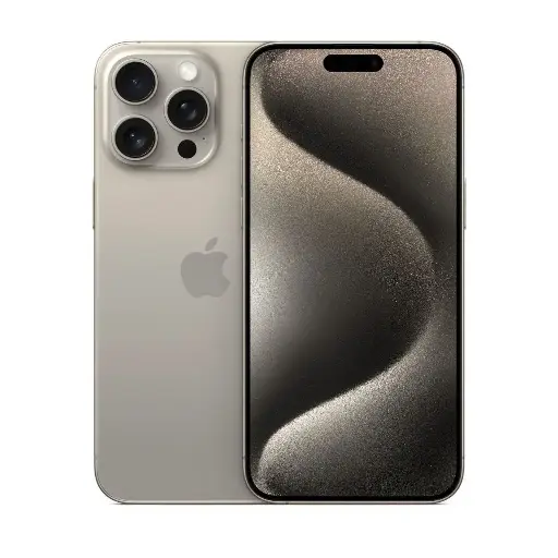 ايفون 15 برو ماكس التيتانيوم الطبيعي (256g) / iphone 15 pro max natural titanium(256g)
