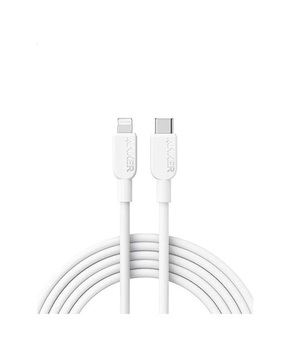 كابل يو اس بي سي مع مدخل لايتنينج من انكر / anker usb c with lightning connector