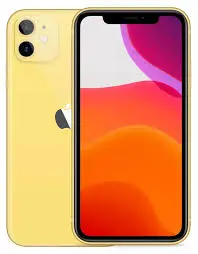 ايفون 11 (128g) اصفر بطاريه تصل الي 80% / iphone 11 (128g) (battery up to 80%) yellow