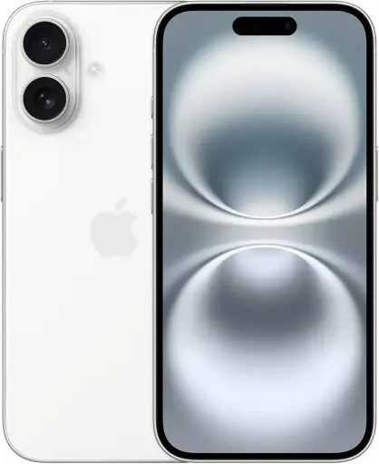 ايفون 16 الأبيض (256g) بطاريه تصل الي 100% / iphone 16 white (256g) (battery up to 100%)