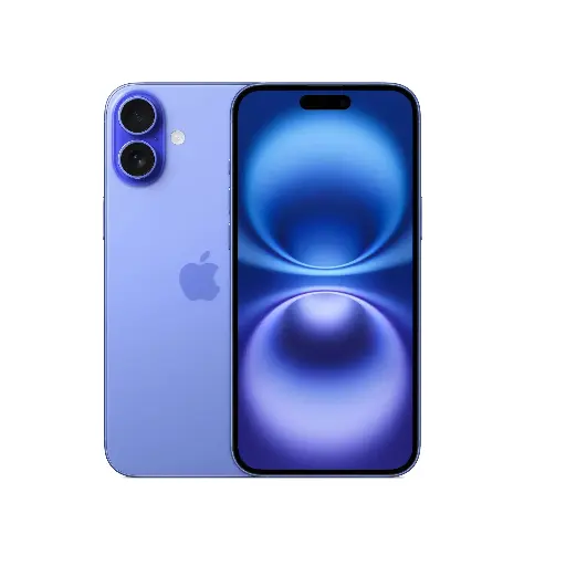 ايفون 16 بلس الترا مارين (ازرق) (128g) بطاريه تصل الي 100% / iphone 16 plus ultramarine (blue) (128g) (battery up to 100%)